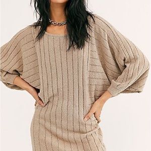 FREE PEOPLE MAUNA KEA SWEATER DRESS